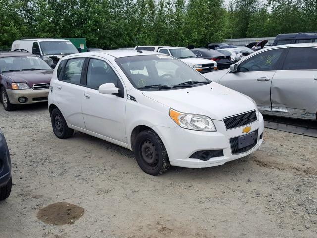 KL1TD6DEXBB149444 - 2011 CHEVROLET AVEO LS WHITE photo 1