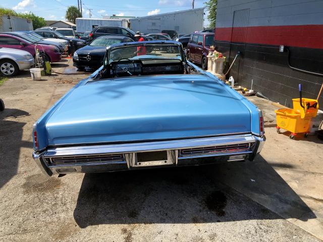 6Y86G433506 - 1966 LINCOLN TOWN CAR BLUE photo 10