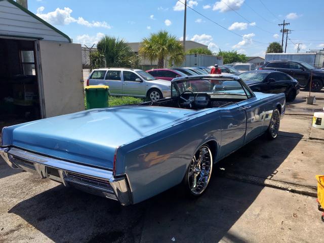 6Y86G433506 - 1966 LINCOLN TOWN CAR BLUE photo 4