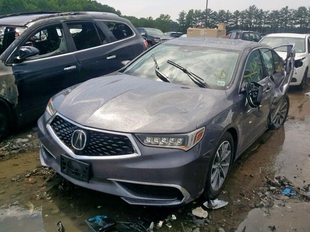 19UUB1F5XJA004428 - 2018 ACURA TLX TECH GRAY photo 2