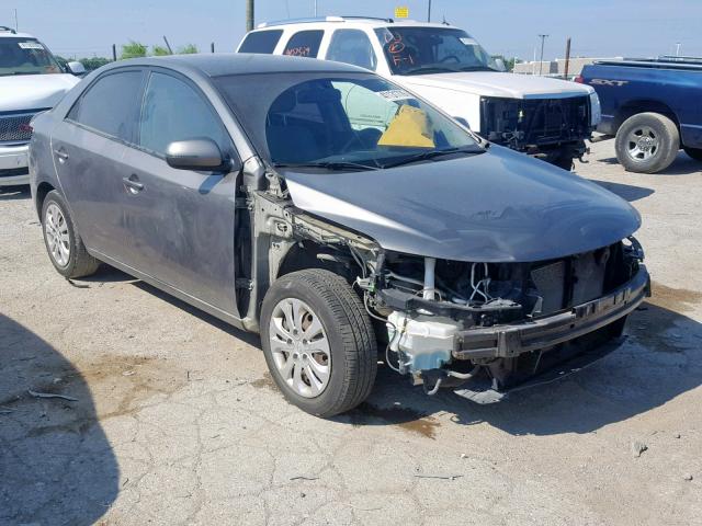 KNAFU4A25B5415386 - 2011 KIA FORTE EX GRAY photo 1