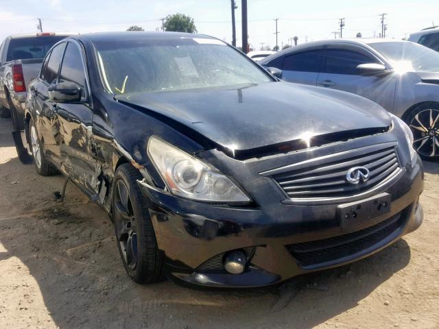 JN1CV6AP4BM507480 - 2011 INFINITI G37 BASE BLACK photo 1