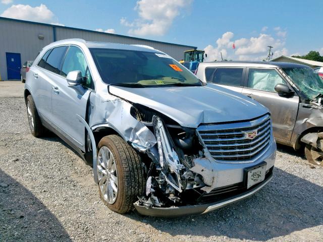 1GYKNFRS1HZ326537 - 2017 CADILLAC XT5 PLATIN BLUE photo 1