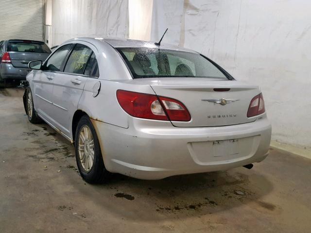 1C3LC56K57N509948 - 2007 CHRYSLER SEBRING TO SILVER photo 3