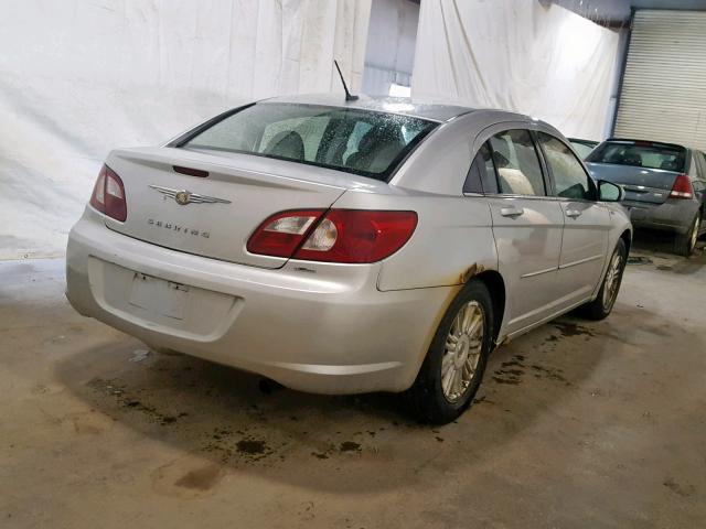 1C3LC56K57N509948 - 2007 CHRYSLER SEBRING TO SILVER photo 4