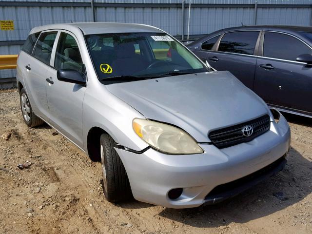 2T1KR32E15C407492 - 2005 TOYOTA MATRIX SILVER photo 1