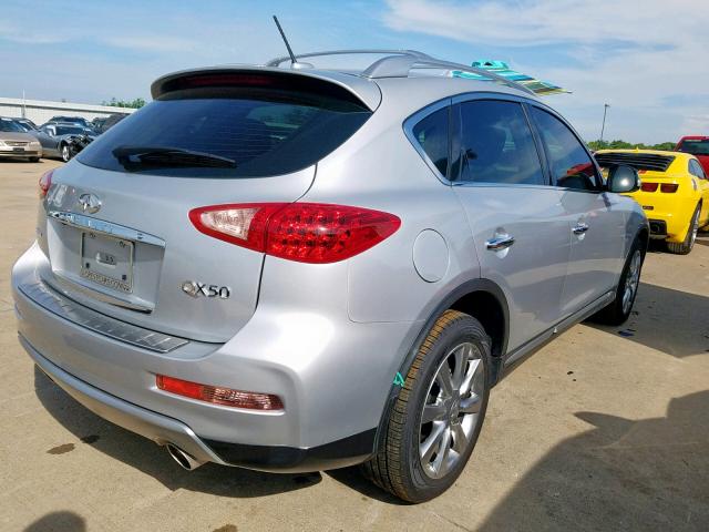 JN1BJ0RP2HM388684 - 2017 INFINITI QX50 SILVER photo 4