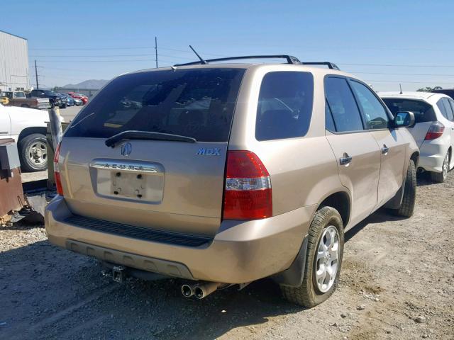 2HNYD18661H525187 - 2001 ACURA MDX TOURIN TAN photo 4