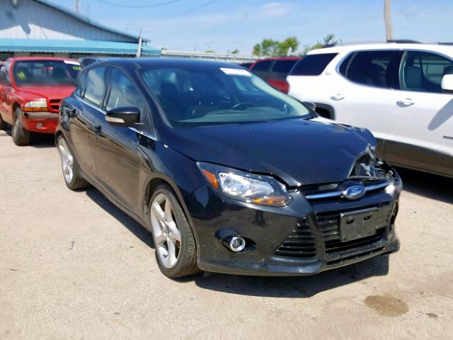 1FAHP3J28CL400039 - 2012 FORD FOCUS TITA BLACK photo 1