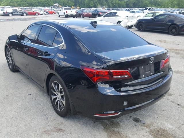 19UUB1F32FA030172 - 2015 ACURA TLX BLACK photo 3