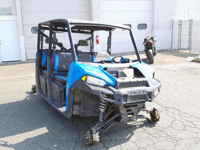 3NSRVE879GG829550 - 2016 POLARIS RANGER CRE BLUE photo 1