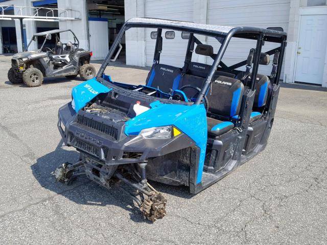 3NSRVE879GG829550 - 2016 POLARIS RANGER CRE BLUE photo 2