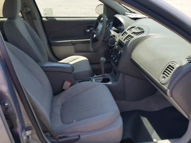 1G1ZS58F67F313285 - 2007 CHEVROLET MALIBU LS Mavi foto 5