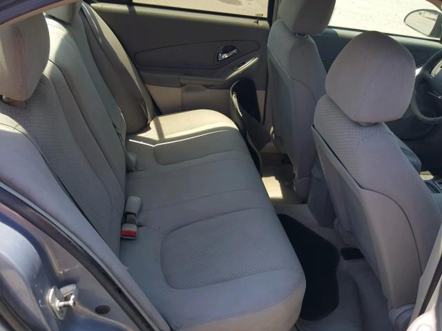 1G1ZS58F67F313285 - 2007 CHEVROLET MALIBU LS Mavi foto 6