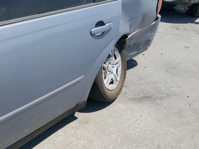 1G1ZS58F67F313285 - 2007 CHEVROLET MALIBU LS Mavi foto 9