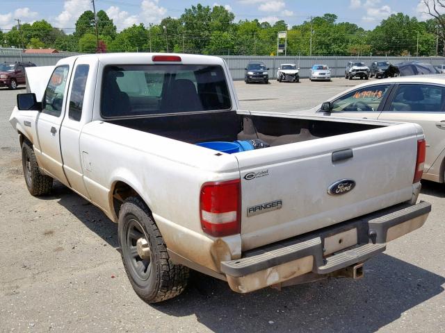 1FTYR44E69PA45356 - 2009 FORD RANGER SUP WHITE photo 3