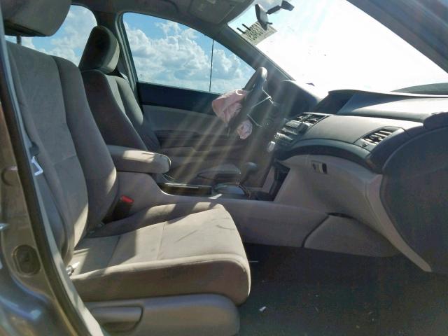 1HGCP26429A195817 - 2009 HONDA ACCORD LXP GRAY photo 5