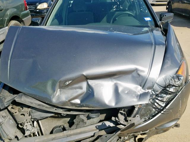 1HGCP26429A195817 - 2009 HONDA ACCORD LXP GRAY photo 7