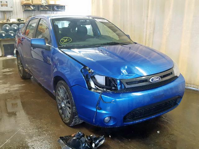 1FAHP3GN5BW131108 - 2011 FORD FOCUS SES BLUE photo 1