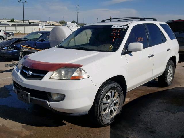 2HNYD18983H554672 - 2003 ACURA MDX TOURIN WHITE photo 2