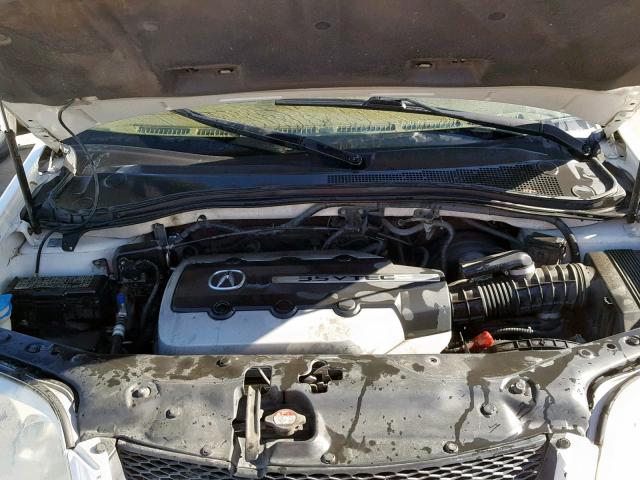 2HNYD18983H554672 - 2003 ACURA MDX TOURIN WHITE photo 7