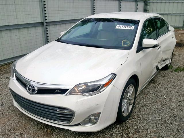 4T1BK1EB5EU086310 - 2014 TOYOTA AVALON BAS WHITE photo 2