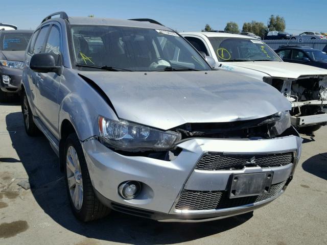 JA4AT3AW6AZ012581 - 2010 MITSUBISHI OUTLANDER SILVER photo 1