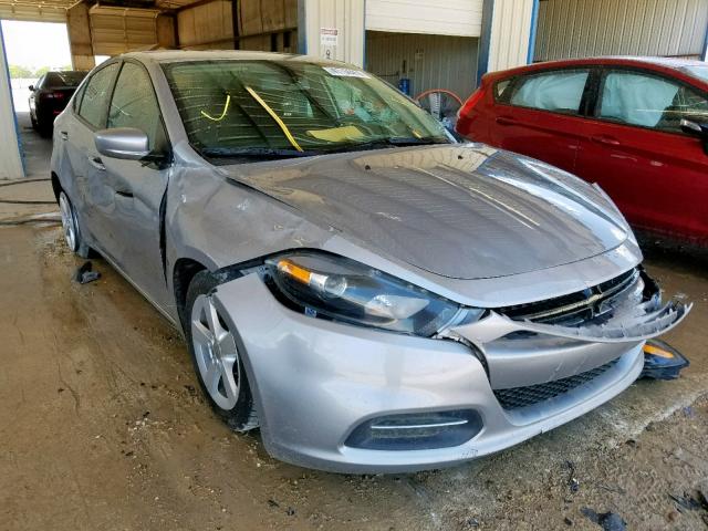 1C3CDFBA7GD623245 - 2016 DODGE DART SXT SILVER photo 1