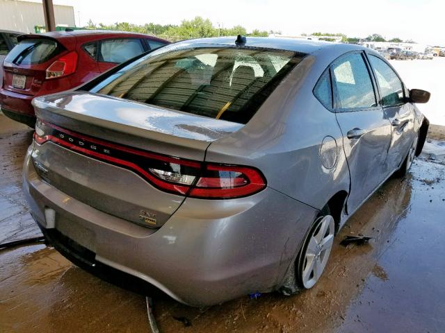 1C3CDFBA7GD623245 - 2016 DODGE DART SXT SILVER photo 4