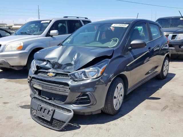 KL8CB6SA4JC452641 - 2018 CHEVROLET SPARK LS CHARCOAL photo 2