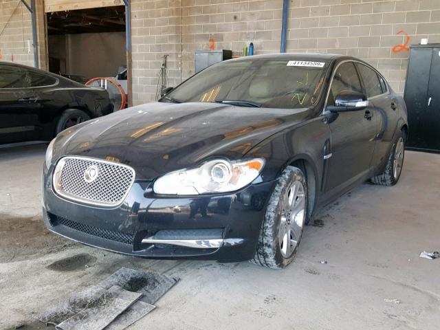 SAJWA05B39HR05270 - 2009 JAGUAR XF LUXURY BLACK photo 2