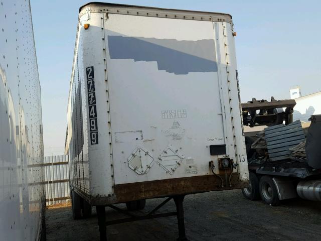 1H2V02815HH039203 - 1987 FRUH TRAILER WHITE photo 1