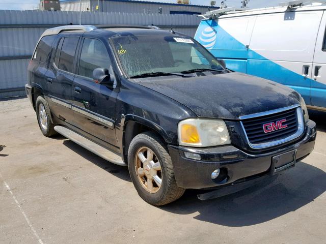 1GKET12S746185818 - 2004 GMC ENVOY XUV BLACK photo 1