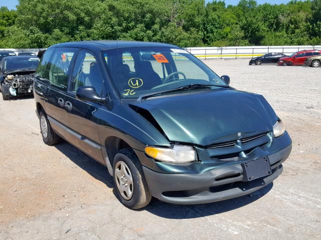 2B4FP25B1YR539009 - 2000 DODGE CARAVAN GREEN photo 1