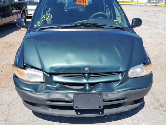 2B4FP25B1YR539009 - 2000 DODGE CARAVAN GREEN photo 7