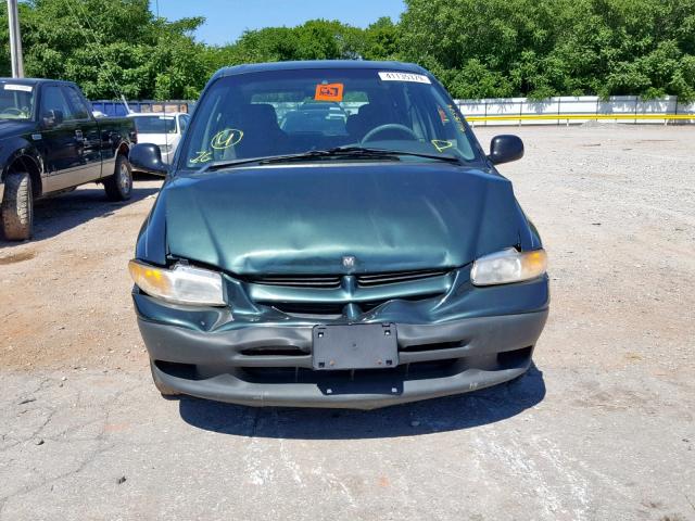 2B4FP25B1YR539009 - 2000 DODGE CARAVAN GREEN photo 9