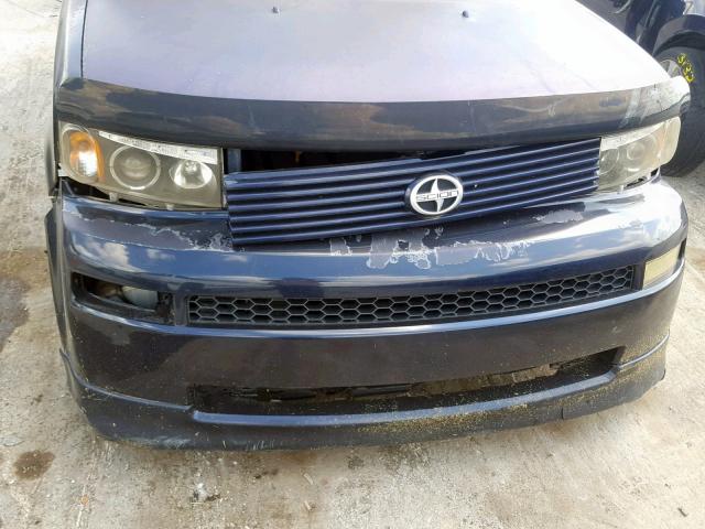 JTLKT324554002980 - 2005 TOYOTA SCION XB 蓝色 照片 9