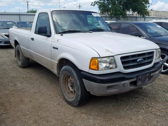 1FTYR10D23PB75122 - 2003 FORD RANGER Bílá fotografie 1