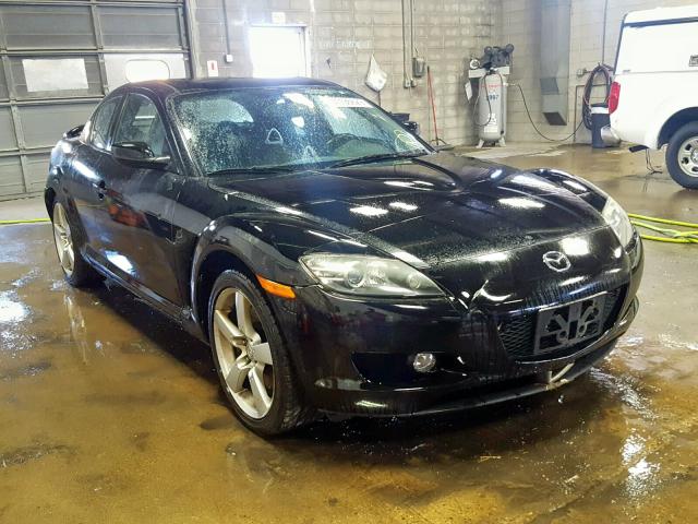 JM1FE17N740130852 - 2004 MAZDA RX8 BLACK photo 1