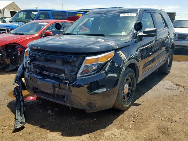 1FM5K8AR4FGB68392 - 2015 FORD EXPLORER P BLACK photo 2