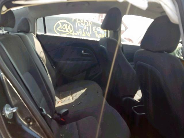 KNADM4A31H6100216 - 2017 KIA RIO LX GRAY photo 6