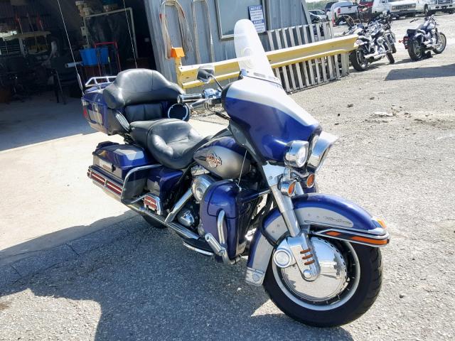 1HD1FC4197Y677274 - 2007 HARLEY-DAVIDSON FLHTCUI BLUE photo 1