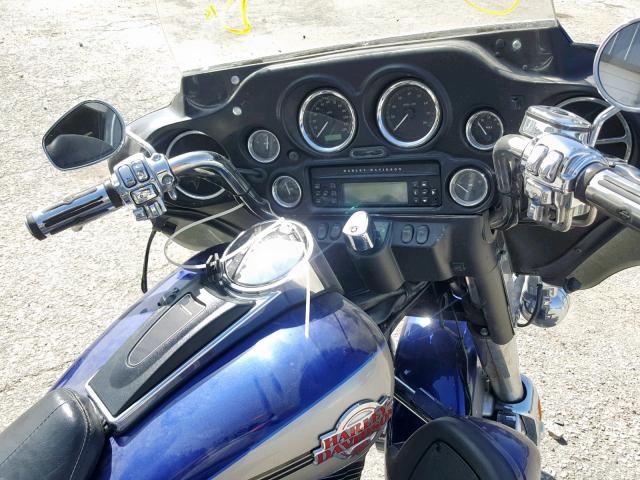 1HD1FC4197Y677274 - 2007 HARLEY-DAVIDSON FLHTCUI BLUE photo 5