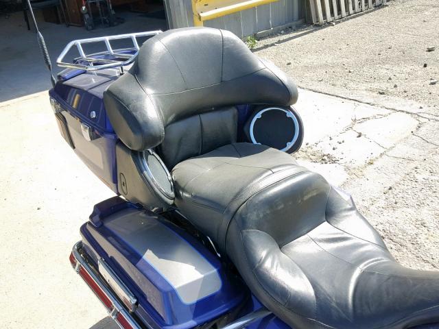 1HD1FC4197Y677274 - 2007 HARLEY-DAVIDSON FLHTCUI BLUE photo 6