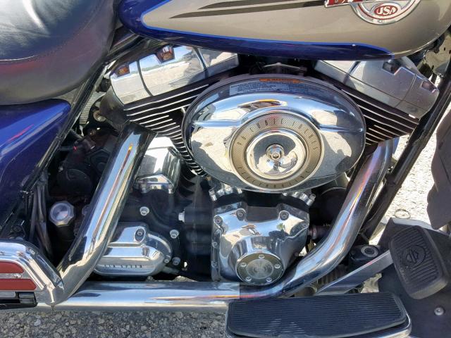 1HD1FC4197Y677274 - 2007 HARLEY-DAVIDSON FLHTCUI BLUE photo 9