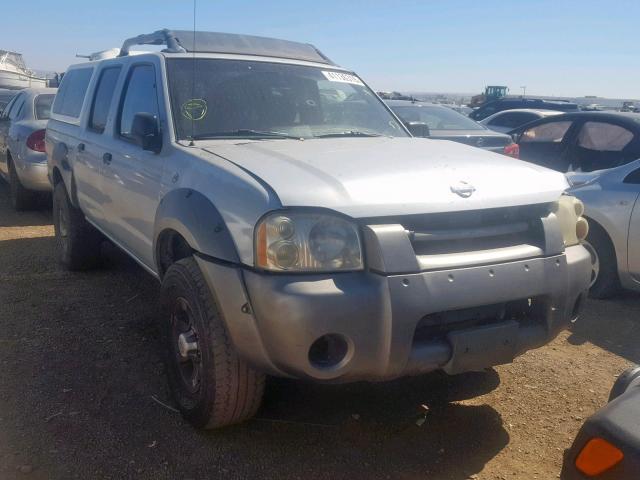 1N6ED27T11C386348 - 2001 NISSAN FRONTIER C SILVER photo 1