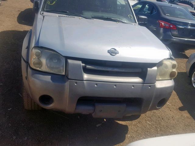 1N6ED27T11C386348 - 2001 NISSAN FRONTIER C SILVER photo 7