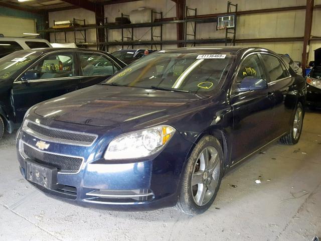 1G1ZH57B39F258228 - 2009 CHEVROLET MALIBU 1LT 蓝色 照片 2