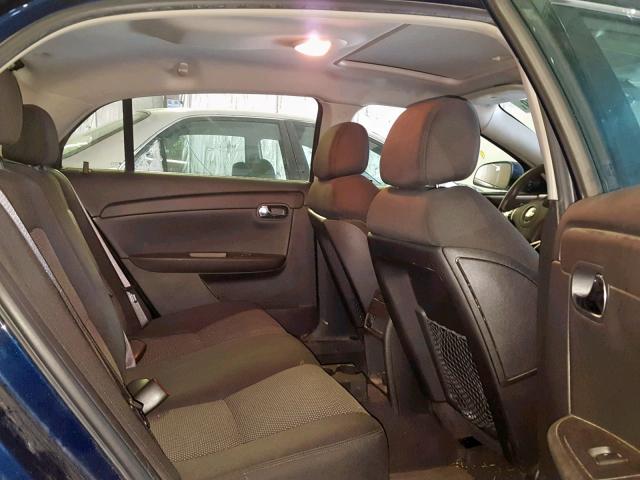 1G1ZH57B39F258228 - 2009 CHEVROLET MALIBU 1LT 蓝色 照片 6