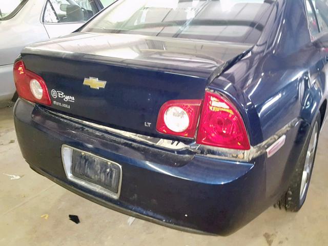 1G1ZH57B39F258228 - 2009 CHEVROLET MALIBU 1LT 蓝色 照片 9